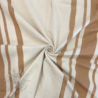 Dekorativna tkanina Bernadette stripe peanut
