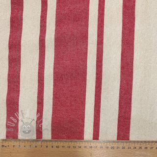 Dekorativna tkanina Bernadette stripe rouge