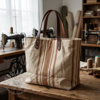 Dekorativna tkanina Bernadette stripe peanut