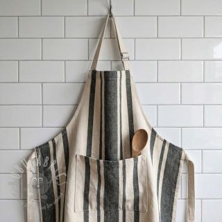 Dekorativna tkanina Bernadette stripe kaki