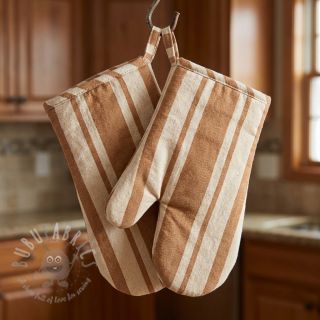 Dekorativna tkanina Bernadette stripe peanut