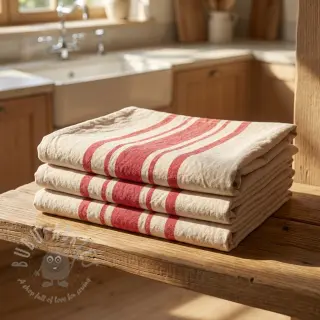 Dekorativna tkanina Bernadette stripe rouge