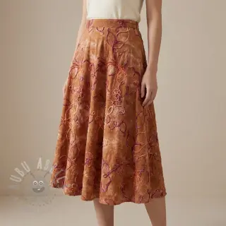 Pamuk TIE DYE Chenille ela design A