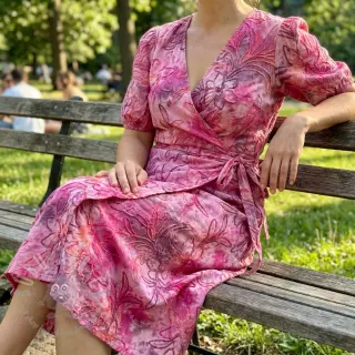 Pamuk TIE DYE Chenille manon design C