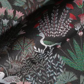 Dekorativna tkanina jacquard Botanic Paradise Bird