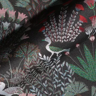 Dekorativna tkanina jacquard Botanic Paradise Bird