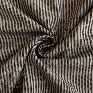 Dekorativna tkanina Simone lin noir