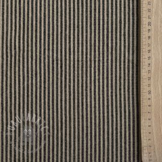 Dekorativna tkanina Simone lin noir