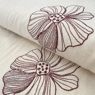 Viskoza s lanom EMBROIDERY Flower Maya natural