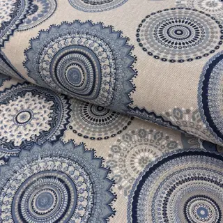 Dekorativna tkanina Linenlook premium Geometric mandala