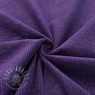 Baršun 6W WASHED STRETCH dark purple