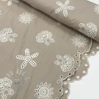 Pamuk EMBROIDERY Sea ornaments natural