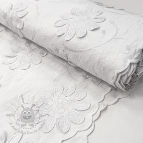 Pamuk EMBROIDERY Bellagio white