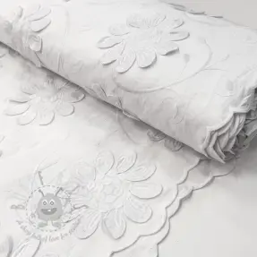 Pamuk EMBROIDERY Bellagio white