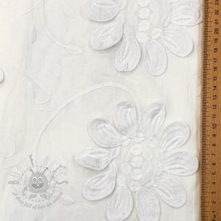 Pamuk EMBROIDERY Bellagio white