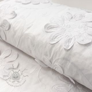 Pamuk EMBROIDERY Bellagio white