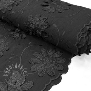 Pamuk EMBROIDERY Bellagio black