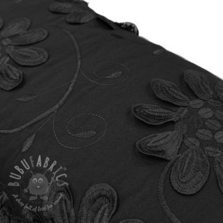 Pamuk EMBROIDERY Bellagio black
