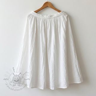 Pamučna tkanina WASHED white