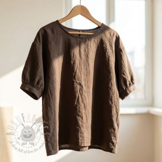 Pamučna tkanina WASHED taupe