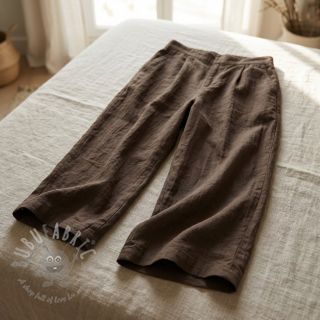 Pamučna tkanina WASHED taupe