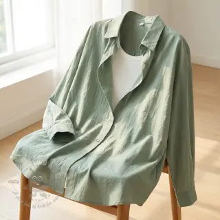 Pamuk WASHED old green
