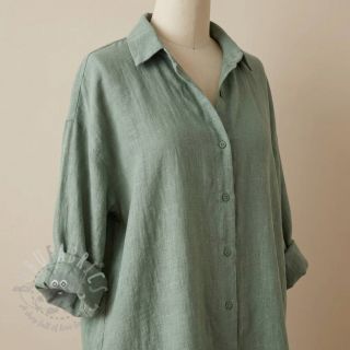 Pamuk SLUB WASHED old green