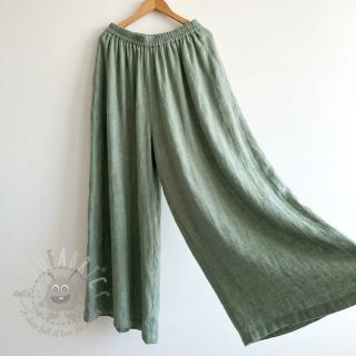 Pamuk SLUB WASHED old green