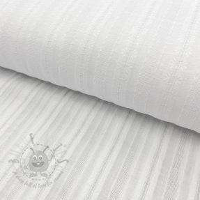Pamučna tkanina DOBBY Stripe off white