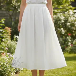 Pamučna tkanina SLUB WASHED ecru