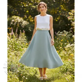 Pamuk SLUB WASHED blue