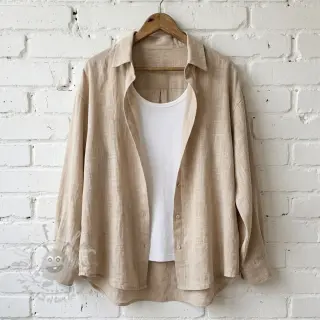 Pamuk SLUB WASHED beige