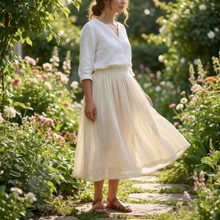 Pamučna tkanina SLUB WASHED SIMPLY NATURAL