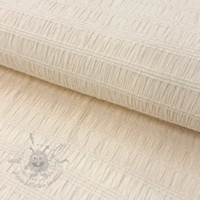 Viskoza CHENILLE JACQUARD ecru
