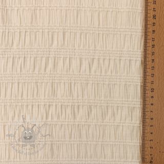 Viskoza CHENILLE JACQUARD ecru