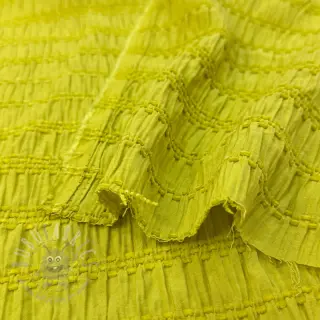 Viskoza CHENILLE JACQUARD lime