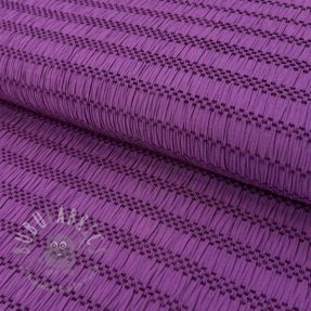 Viskoza CHENILLE JACQUARD cerise