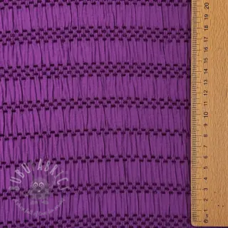 Viskoza CHENILLE JACQUARD cerise