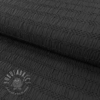 Viskoza CHENILLE JACQUARD black