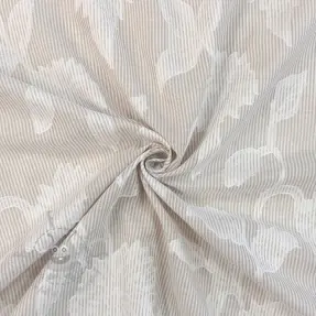 Pamuk YARN DYED Stripes JACQUARD Flowers sand