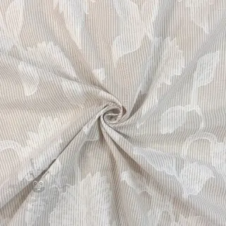 Pamuk YARN DYED Stripes JACQUARD Flowers sand