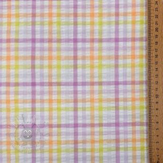 Pamuk SEERSUCKER YARN DYED Checks multi