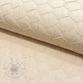 Prošivena tkanina Cord off white