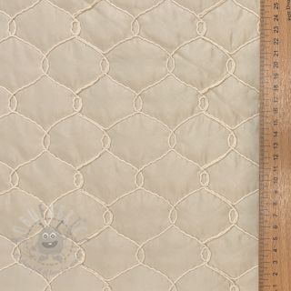 Prošivena tkanina Cord off white