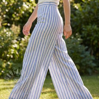 Pamuk YARN DYED Stripes Nina blue