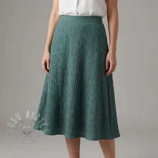 Viskoza CHENILLE JACQUARD sage
