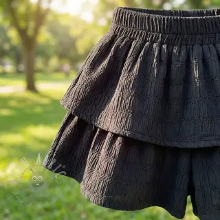 Viskoza CHENILLE JACQUARD black