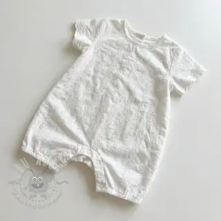 Pamuk EMBROIDERY TWO-SIDE SCALLOP Neo white