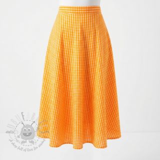 Pamuk YARN DYED NEON BIG Checks orange