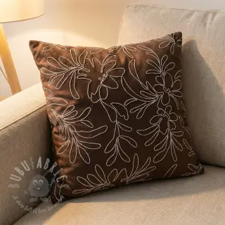 Semiš rastezljivi Tape flower dark brown